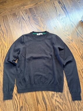 Boden Black Crewneck Sweater small